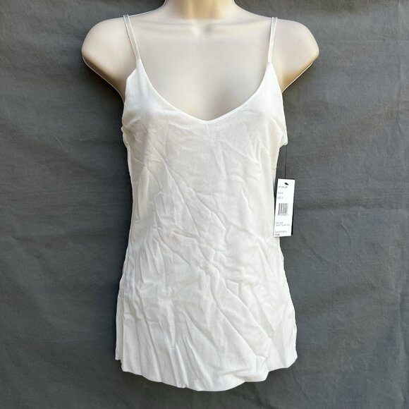 NWT Layfayette 148 New York Size S Cloud White Tank Top - Picture 1 of 6